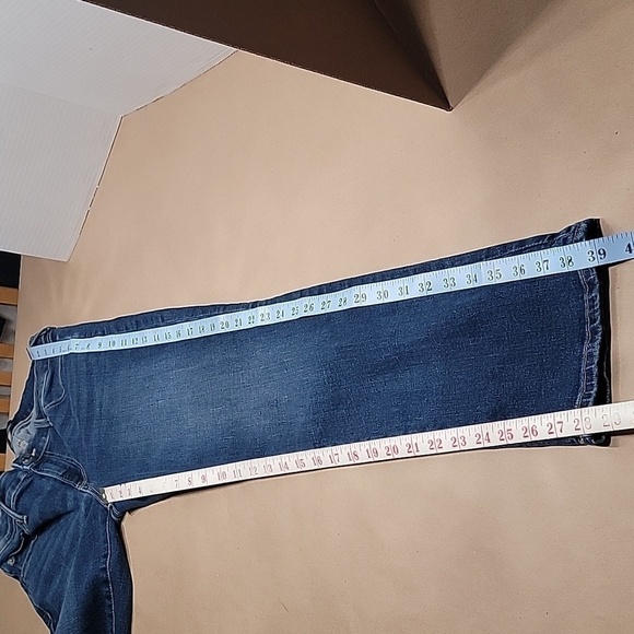 Gap, Size 6, Dark Wash Classic Straight Jeans, EUC - Picture 5 of 10